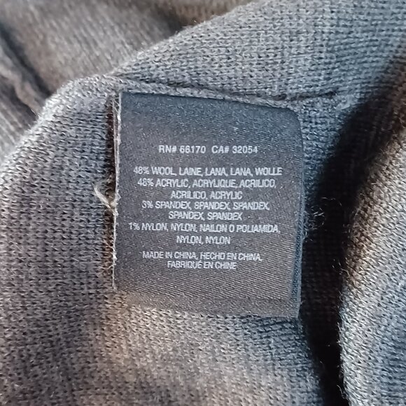 Anthropologie Dark Gray Cropped Pants - Picture 12 of 13